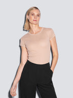 Basic Rib T-Shirt