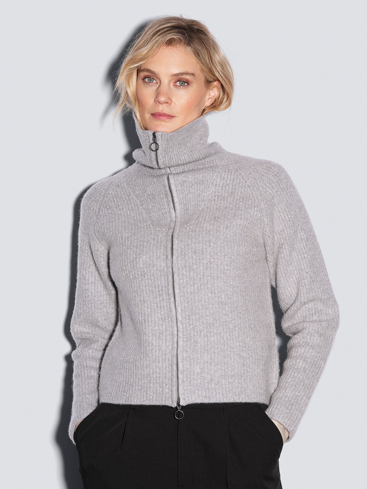 Boucle Jacket Grey