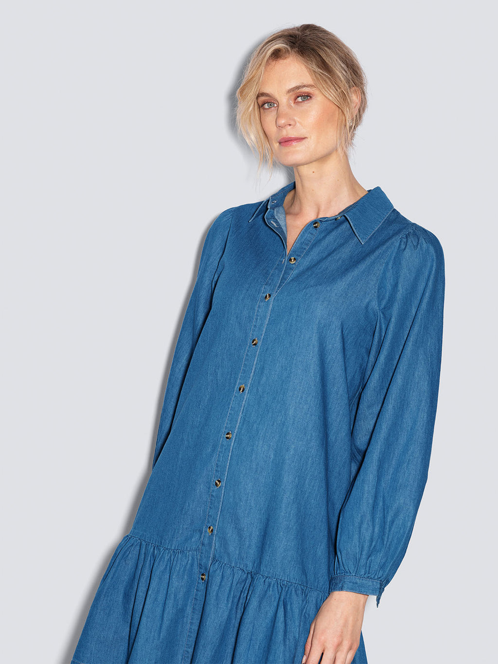 Denim dress